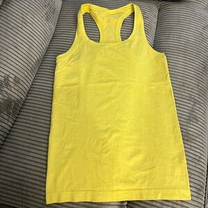 Lululemon Swiftly Yellow Women's Tank Top